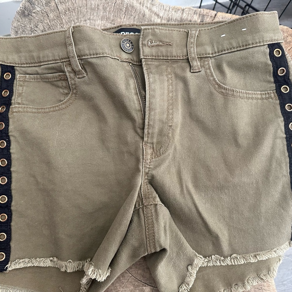 Olive green express shorties